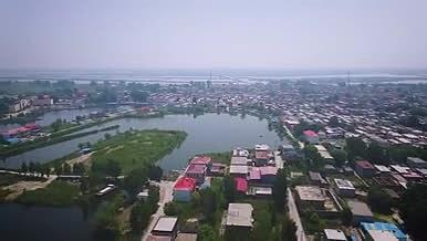 无人机航拍雄安新区白洋淀水乡实拍素材视频的预览图